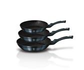 Berlinger Haus 2-Piece Marble Coating Deep Frypan Set
