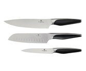 Berlinger Haus 6-Piece Marble Coating Knife Set with Stand - Black Rose