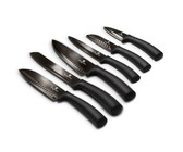 Berlinger Haus 6 Piece Knife Set with Bamboo Cutting Board Burgundy