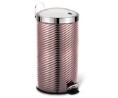 Berlinger Haus 20L Pedal Bin - Black Rose Collection