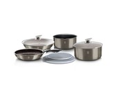 Berlinger Haus 10-Piece Marble Coating Cookware Set - Black Rose Edition