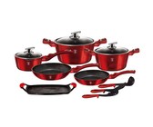 Berlinger Haus 15-Piece Marble Coating Cookware Set - Moonlight Edition