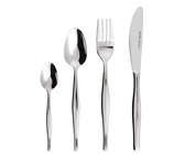 Royalty line 24 Piece Stainless Steel Cutlery Set - Silver (24s2)