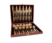 Berlinger Haus 16-Piece Mirror Finish Cutlery Set - Rose Gold Edition