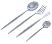 Royalty line 24 Piece Stainless Steel Cutlery Set - Silver (24s2)