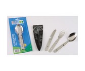 Bulk Pack X 2 Stainless Steel Cutlery Set - 16 Piece, 4 Place Setting