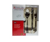 Bulk Pack X 2 Stainless Steel Cutlery Set - 16 Piece, 4 Place Setting