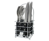 Royalty line 24 Piece Stainless Steel Cutlery Set - Silver (24s2)