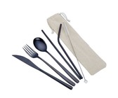 Bulk Pack X 2 Stainless Steel Cutlery Set - 16 Piece, 4 Place Setting