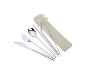 Bulk Pack X 2 Stainless Steel Cutlery Set - 16 Piece, 4 Place Setting