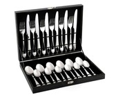 Lush Living - Cutlery Set in Basket - 16 Piece