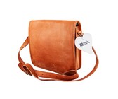 Fino 2 Pcs Genuine Leather Shoulder Handbag & Purse Set N.BLUE