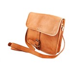 Fino 2 Pcs Genuine Leather Shoulder Handbag & Purse Set N.BLUE