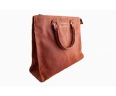 Ladies Tote Sling Leather Handbag