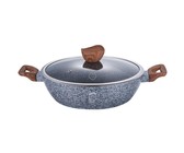 Berlinger Haus 24cm Marble Coating Stock Pot with Lid - Stone Touch Line