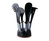 Berlinger Haus 7-Piece Non-Stick Kitchen Utensil Set - Black Rose