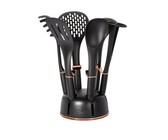 Berlinger Haus 7-Piece Non-Stick Kitchen Utensil Set - Black Rose