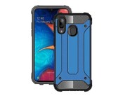 Digitronics Hybrid Shockproof Case for Samsung Galaxy A20 - Blue
