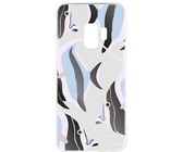 Funki Fish Geometric Marble Phone Case for iPhone XR - Pastels & Gold