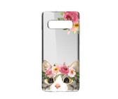 Hey Casey! Protective Case for Samsung S10e - Peacock Puff