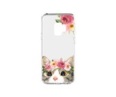 Hey Casey! Protective Case for Samsung S9 PLUS - Floral Kitty