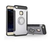 Magnetic Kickstand Ring Stand Case for Huawei Mate 20 Lite Red