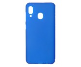 RedDevil Samsung J4+ Protective Flexible Back Cover - Translucent Blue