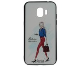 RedDevil Samsung J7 Pro Silicone Back Cover - Black