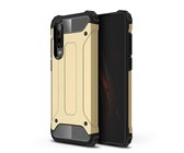 Shockproof Armor Case for Samsung A20 Gold