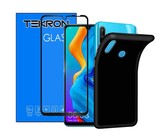 Tuff-Luv Hybrid Combination Case with Holder for Xiaomi Redmi 4A - Black