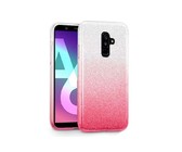 Tekron Glitter Sparkle Gradient Case for iPhone XS Max - Silver to Blue