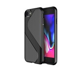 Carbon Fibre Effect Shockproof Back Cover Case for Nokia 3.1 Black