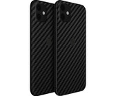 Wripwraps Black Carbon Fibre Skin For iPhone 8 - Double Pack
