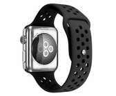 Killerdeals Silicone Strap for 42mm Apple Watch (M/L) - White and Black
