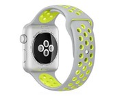 Killerdeals Silicone Strap for 42mm Apple Watch (M/L) - White and Black