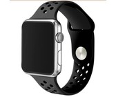 Killerdeals Silicone Strap for 42mm Apple Watch (M/L) - White and Black