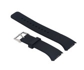 TUFF-LUV Silicone Sports Strap for Apple Watch 4 - Black 44mm