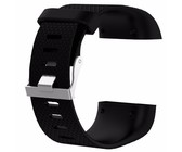 TUFF-LUV Silicone Sports Strap for Apple Watch 4 - Black 44mm