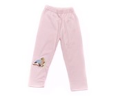 Leggings with Bird AppliquÃ© for Girls - White