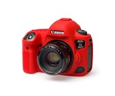 easyCover PRO Silicon DSLR Case for Canon 80D - Red