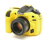 easyCover PRO Silicone Camera Case for Nikon D7500 - Yellow