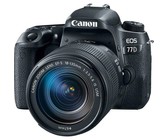 Canon 77D 24.2MP DSLR Camera with 18-135mm Lens - Black