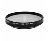 E-Photographic 52mm multicoated HD ND2-ND400, CPL & UV Filter Kit