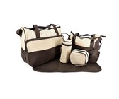 Outdoor Travel Baby Diaper Bag - Black