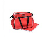 Portable Double-layer Tablet Travel Digital Storage Bag-Gray