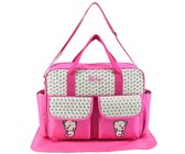 Pylones 2x Picnic Lunch Bag - Pink & Red