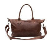 Mally Luxury Leather Baby Bag with Changing Mat - Tan