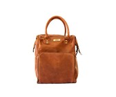 Mally Luxury Leather Baby Bag with Changing Mat - Tan