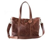 Mally Luxury Leather Baby Bag with Changing Mat - Tan