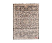 Apadana M-Kashan Navy Blue with Red Kashan Design (350x250)